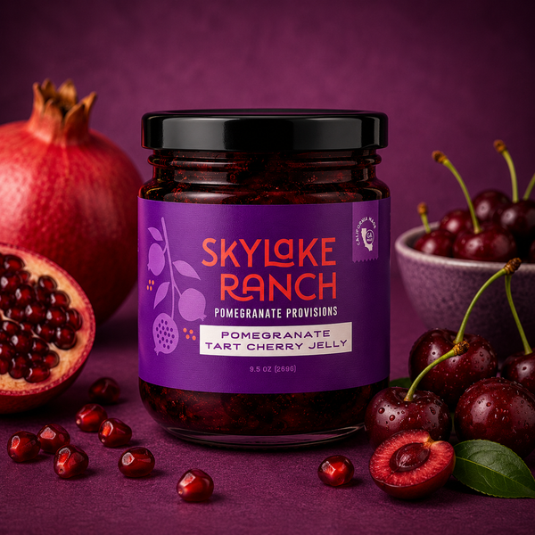 Pomegranate Tart Cherry Jelly