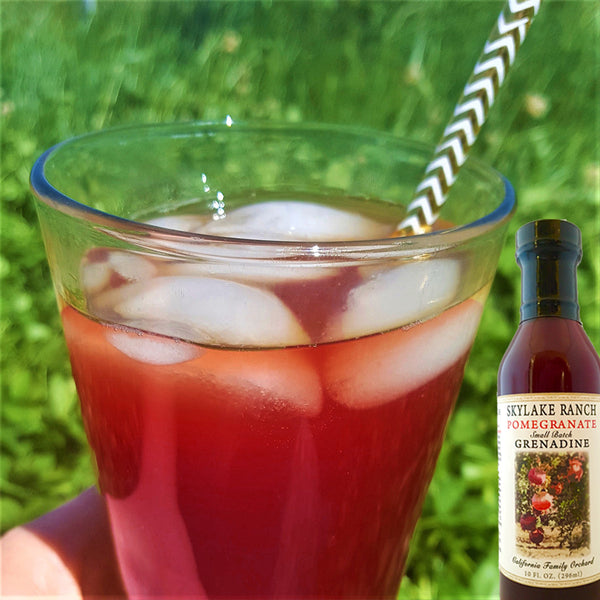 Pomegranate Iced Tea